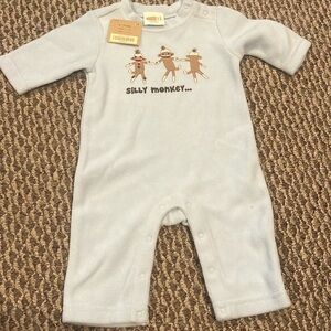 Soft fleece one piece 0-3 months